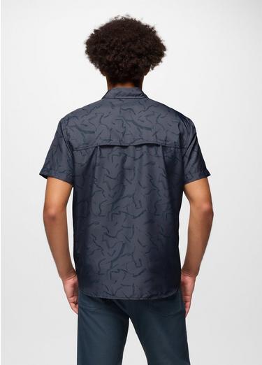 Lost Sol Printed Short Sleeve Shirt, Color: Thundercloud Seedling, image 6