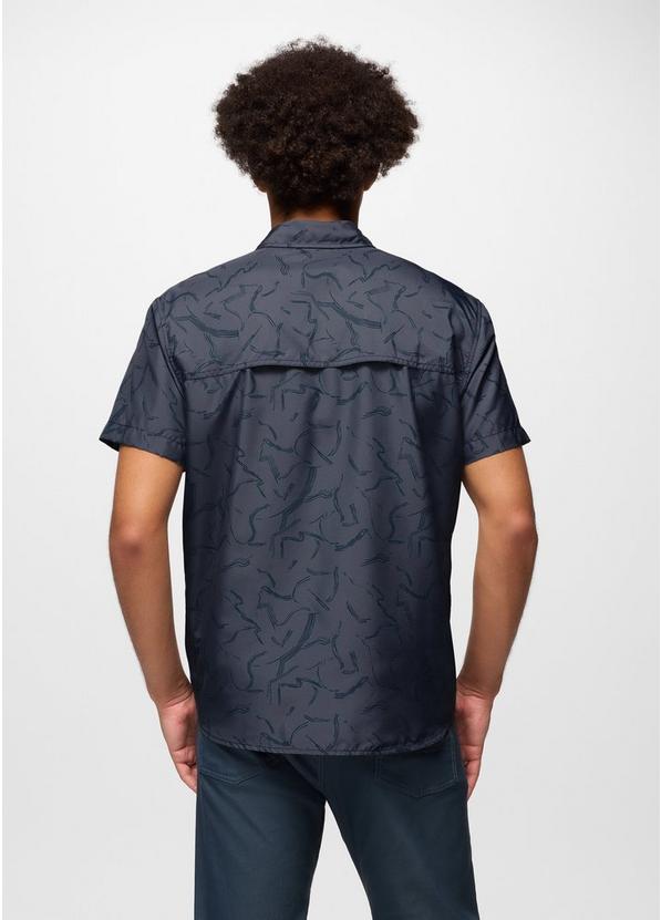 Lost Sol Printed Short Sleeve Shirt, Color: Thundercloud Seedling, image 2