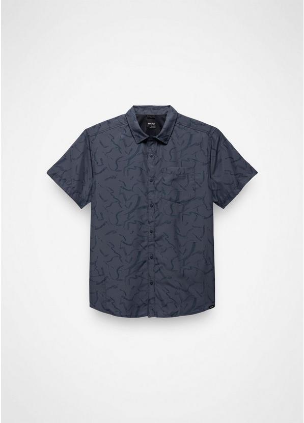 Lost Sol Printed Short Sleeve Shirt, Color: Thundercloud Seedling, image 6