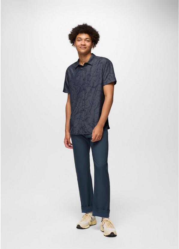 Lost Sol Printed Short Sleeve Shirt, Color: Thundercloud Seedling, image 5