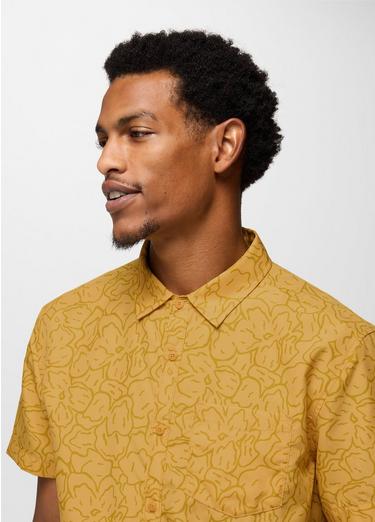 Lost Sol Printed Short Sleeve Shirt, Color: Pollen Feelings, image 11