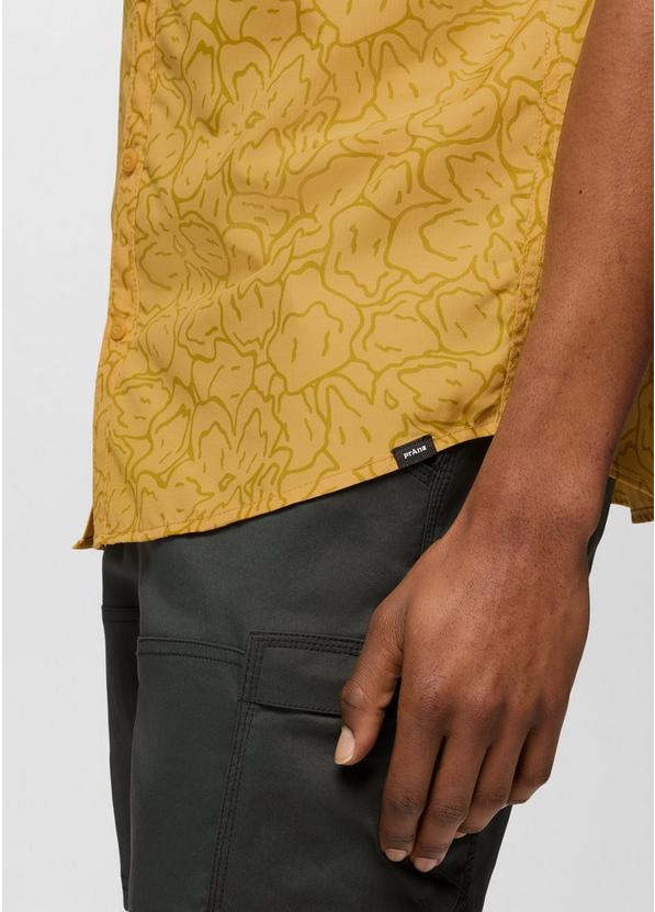 Lost Sol Printed Short Sleeve Shirt, Color: Pollen Feelings, image 6