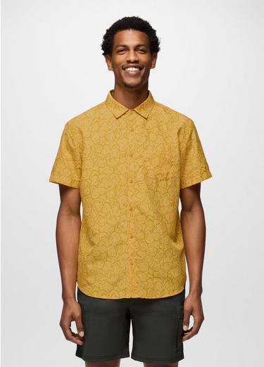 Lost Sol Printed Short Sleeve Shirt, Color: Pollen Feelings, image 9