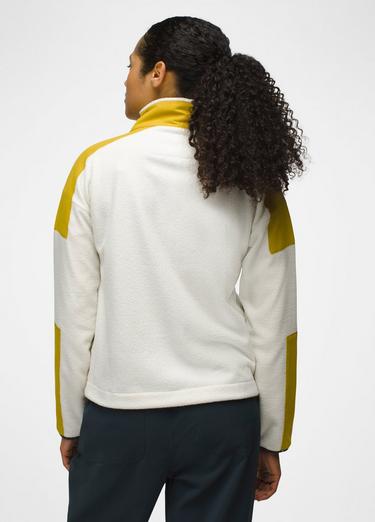 prAna Peak Fleece Jacket, Color: Canvas / Golden Leaf, image 2