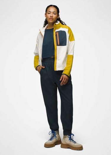 prAna Peak Fleece Jacket, Color: Canvas / Golden Leaf, image 4