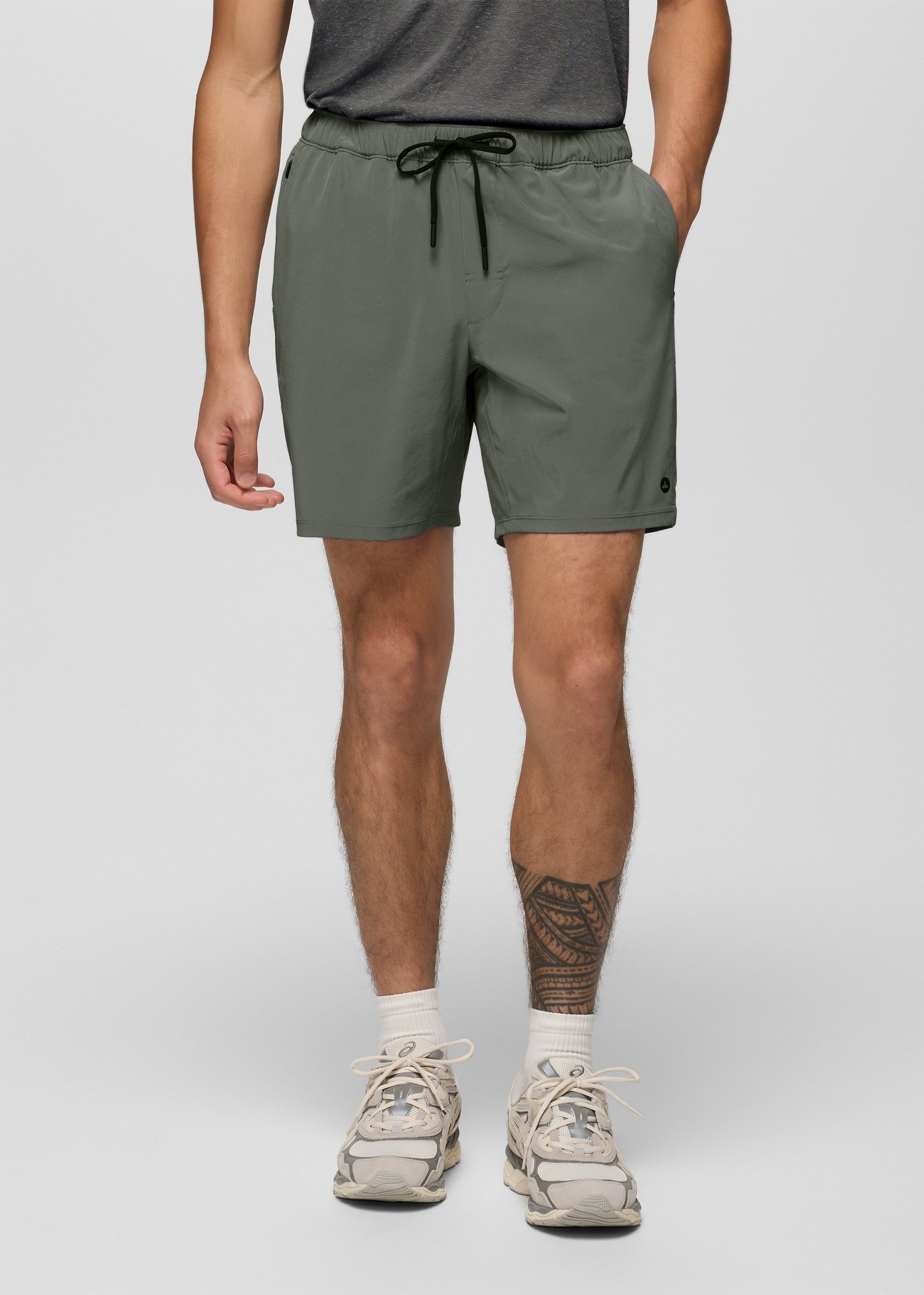 Mens prAna Discovery Trail Short - Thyme