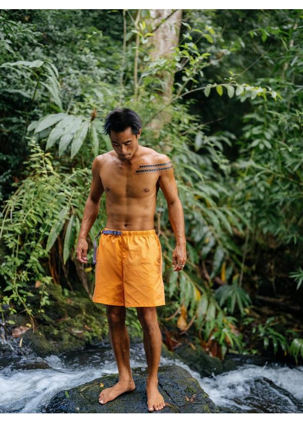 Stretch Zion Pull On Short, Color: Papaya, image 8