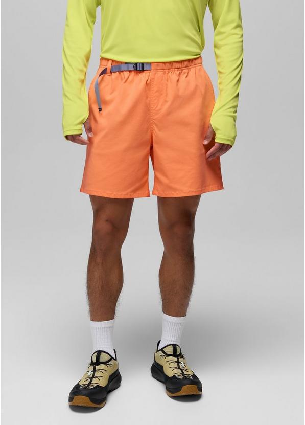 Stretch Zion Pull On Short, Color: Papaya, image 1