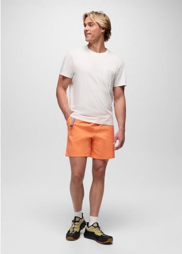 Stretch Zion Pull On Short, Color: Papaya, image 1
