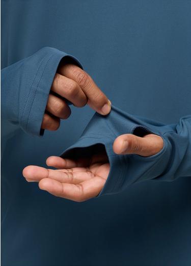 Sol Shade Hoodie, Color: Bluff Blue, image 16