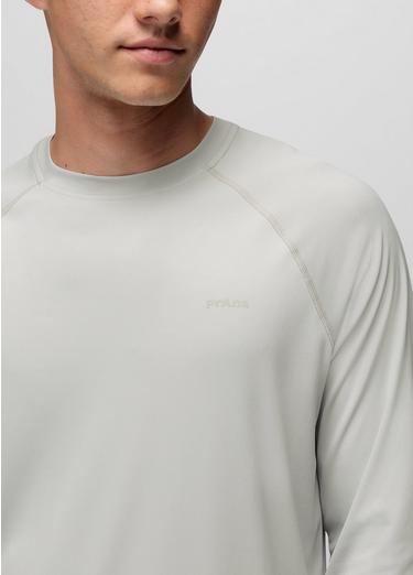 Sol Shade Long Sleeve Crew, Color: River Rock, image 7