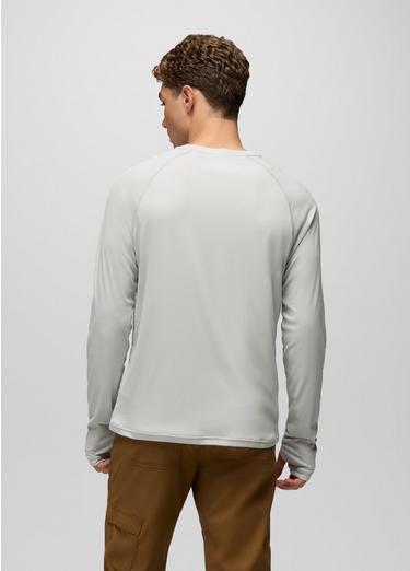 Sol Shade Long Sleeve Crew, Color: River Rock, image 6