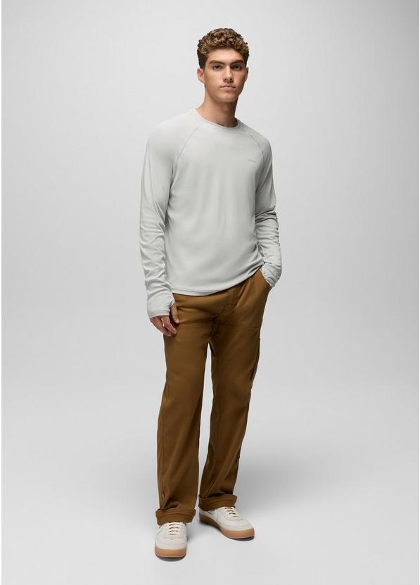 Sol Shade Long Sleeve Crew, Color: River Rock, image 5