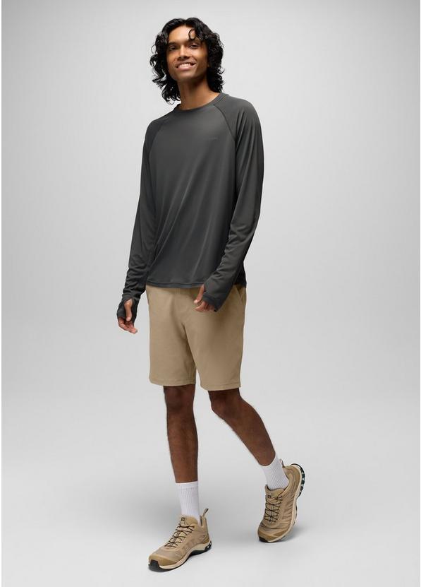 Sol Shade Long Sleeve Crew, Color: Shadow, image 5