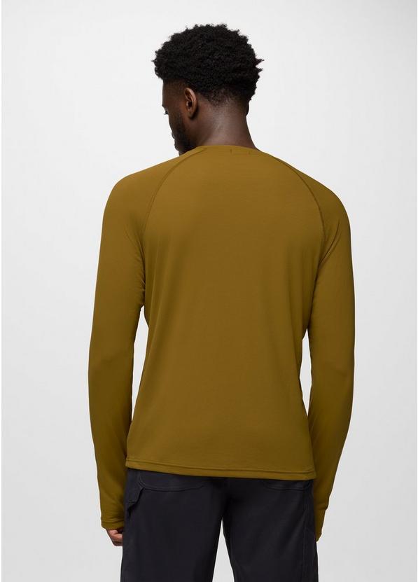 Sol Shade Long Sleeve Crew, Color: Retro Olive, image 2