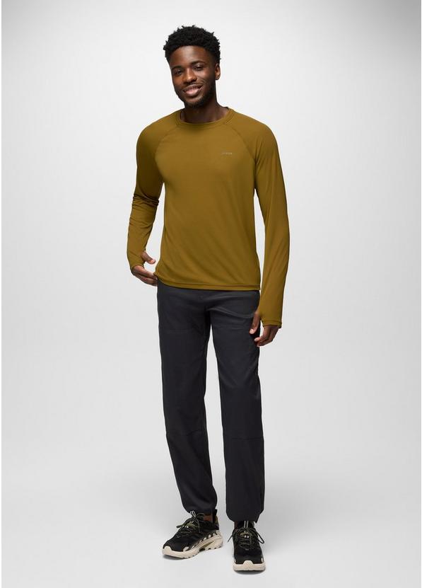 Sol Shade Long Sleeve Crew, Color: Retro Olive, image 4