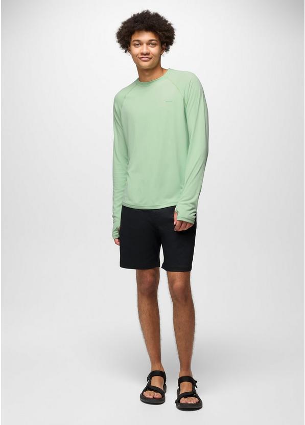 Sol Shade Long Sleeve Crew, Color: Bio Mint, image 5