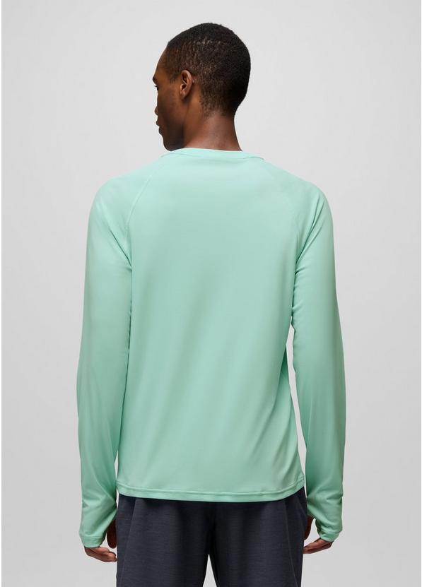 Sol Shade Long Sleeve Crew, Color: Sea Glass, image 2