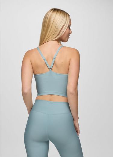 prAna Sculpt  Adjustable Cami, Color: Saltwater, image 2