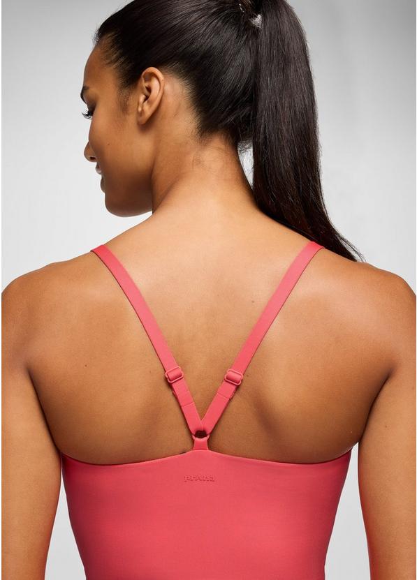 prAna Sculpt  Adjustable Cami, Color: Rose Fire, image 3