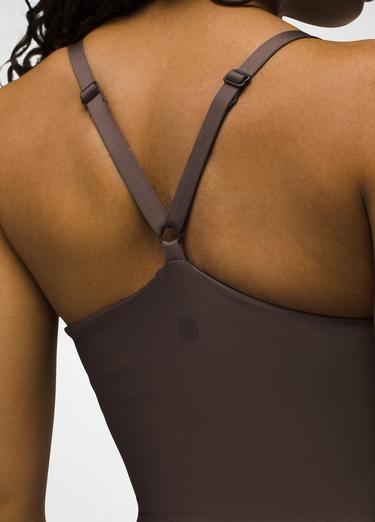 prAna Sculpt  Adjustable Cami, Color: Light Espresso, image 3