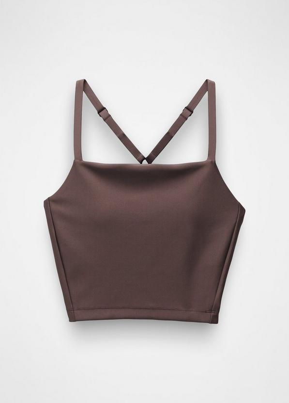 prAna Sculpt  Adjustable Cami, Color: Light Espresso, image 5
