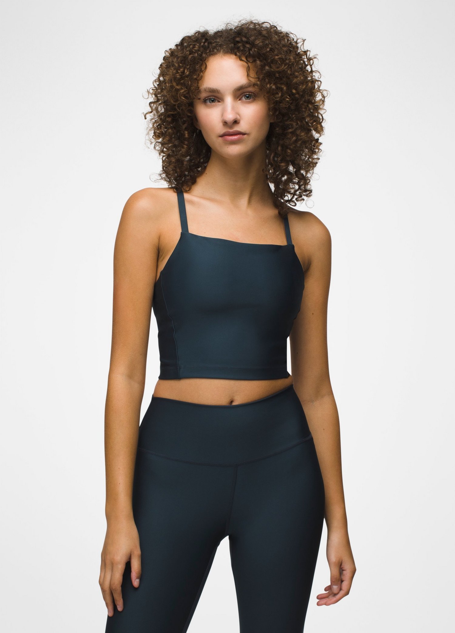 Womens prAna Sculpt™ Adjustable Cami - Stormy Night