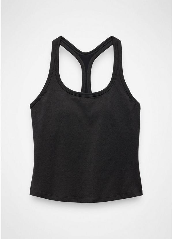 Heavana Racerback Tank, Color: Black Heather, image 5