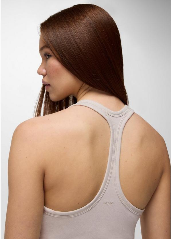 Heavana Racerback Tank, Color: Almond Heather, image 4