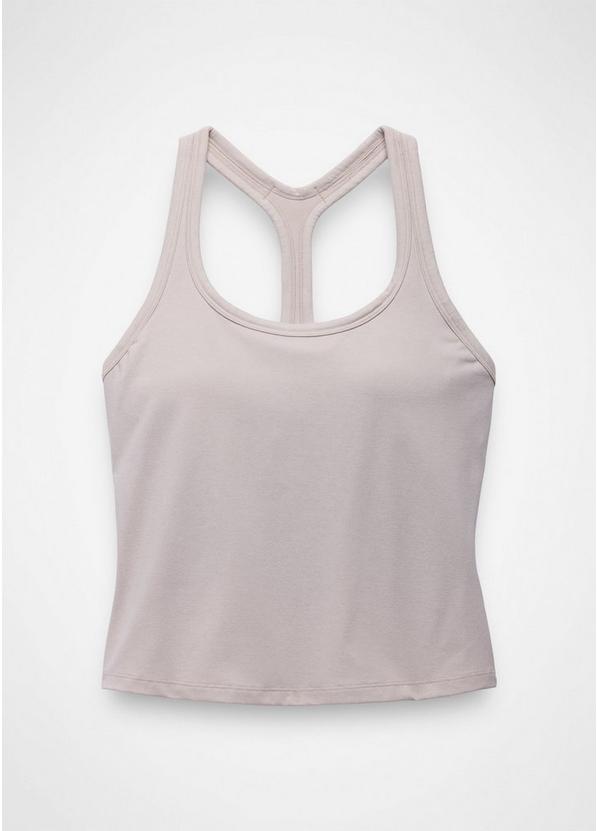 Heavana Racerback Tank, Color: Almond Heather, image 6