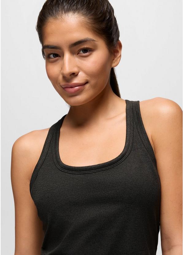 Heavana Racerback Tank, Color: Nori Heather, image 3