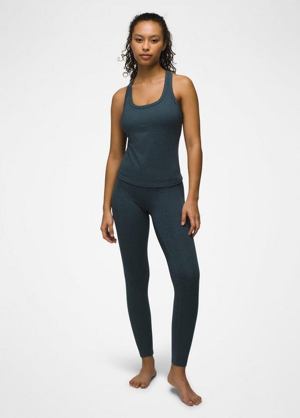 Heavana Racerback Tank, Color: Stormy Night Heather, image 11