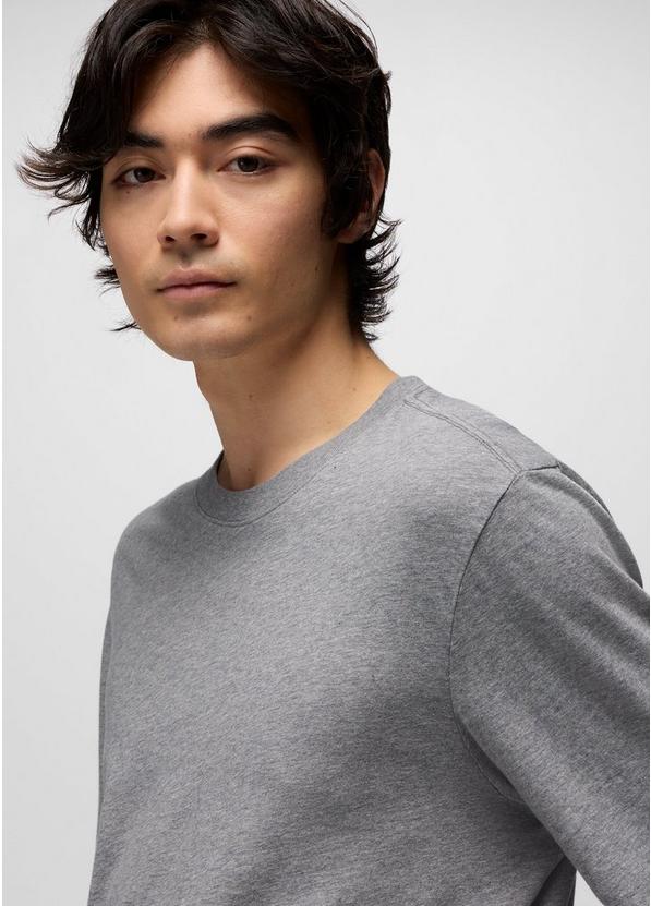 Everyday Long Sleeve Tee, Color: Medium Heather Grey, image 3