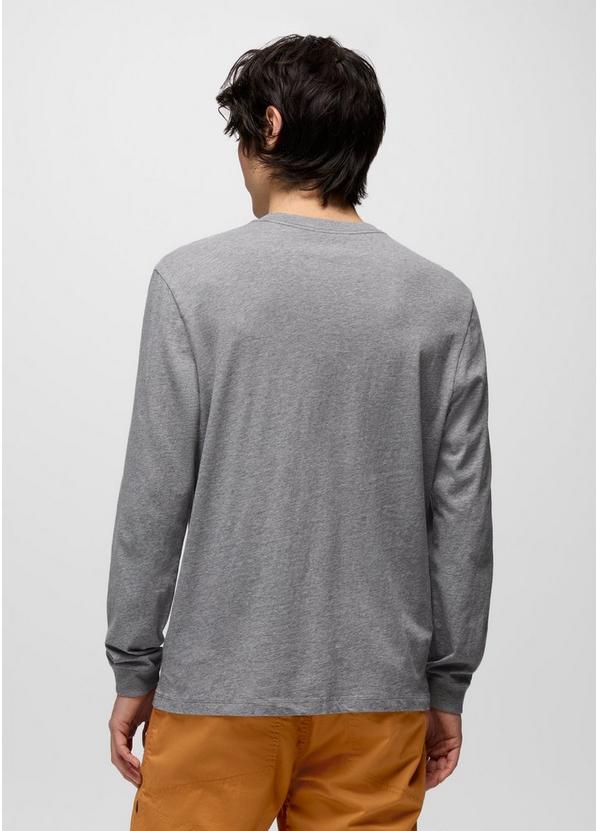 Everyday Long Sleeve Tee, Color: Medium Heather Grey, image 2