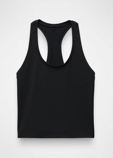 Luxara Racerback Tank, Color: Black, image 4