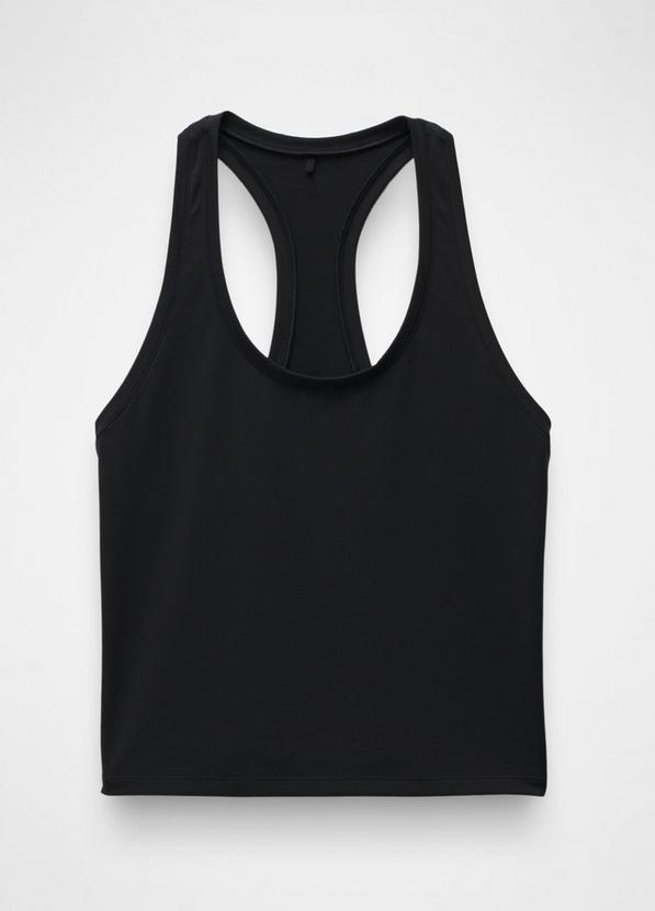 Luxara Racerback Tank, Color: Black, image 4