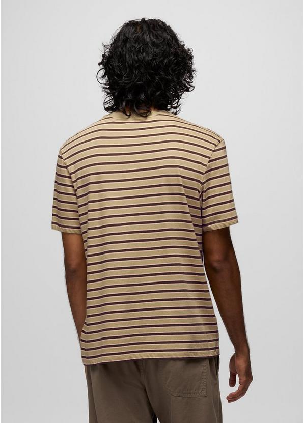 Everyday Short Sleeve Tee, Color: Jackfruit Stripe, image 2