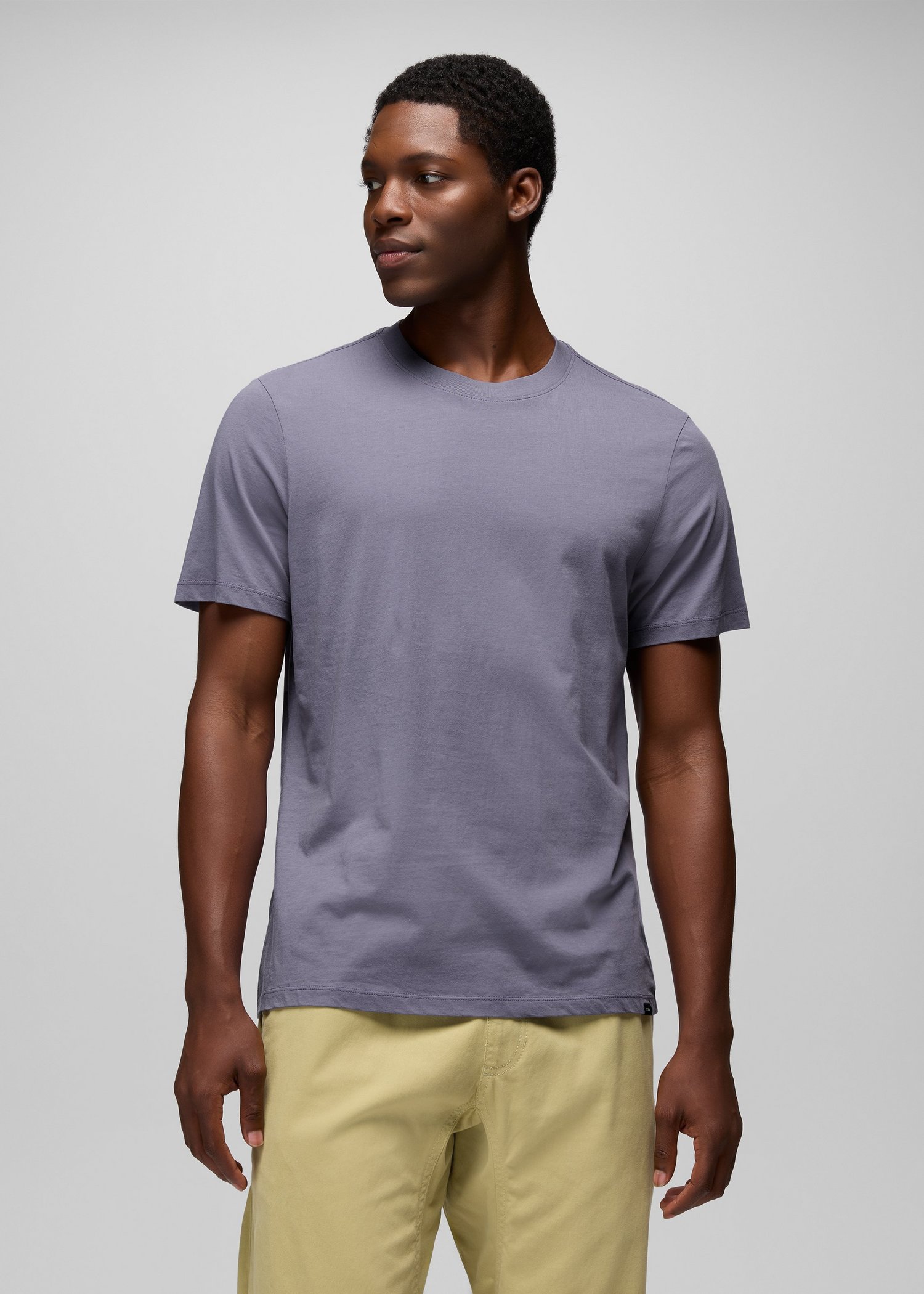 Mens prAna Everyday Short Sleeve Tee - Taro