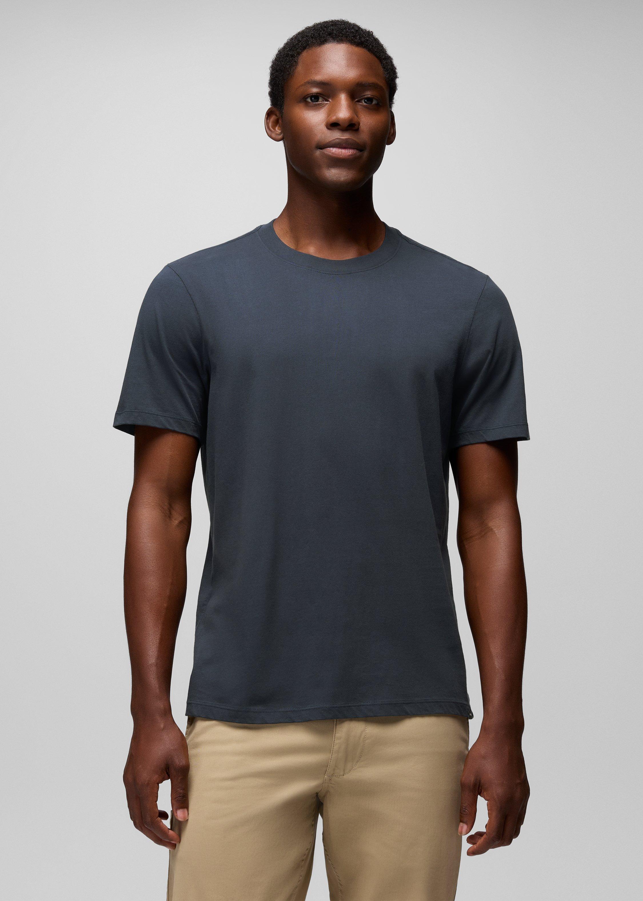 Mens prAna Everyday Short Sleeve Tee - Nautical