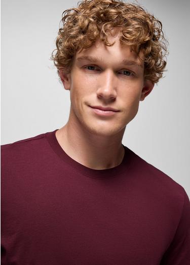 Everyday Short Sleeve Tee, Color: Deep Vino, image 4