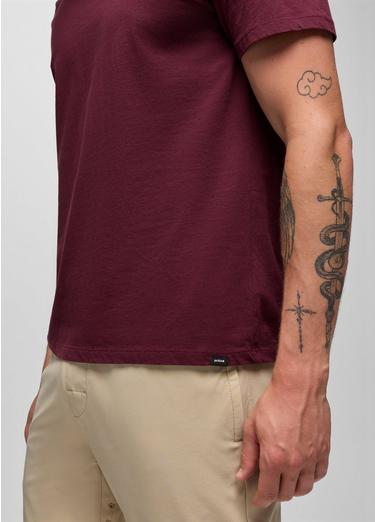 Everyday Short Sleeve Tee, Color: Deep Vino, image 3