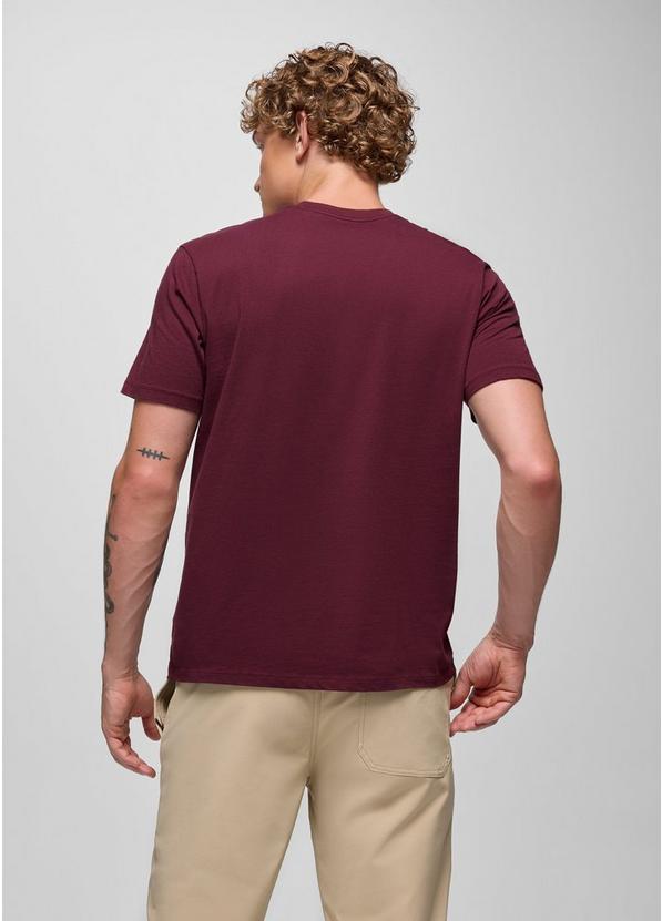Everyday Short Sleeve Tee, Color: Deep Vino, image 2