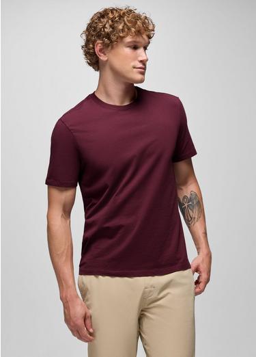 Everyday Short Sleeve Tee, Color: Deep Vino, image 1