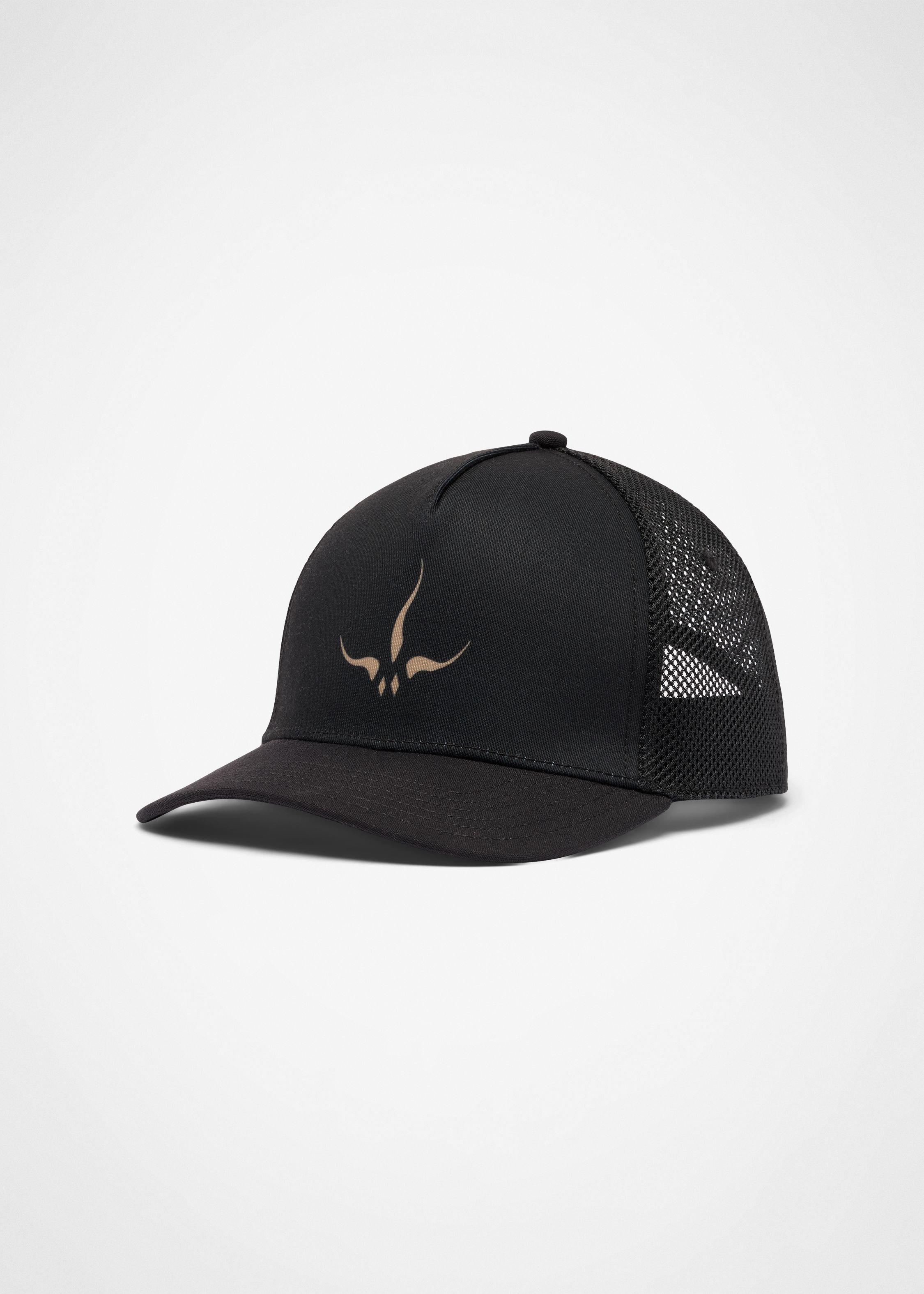 Gender Neutral prAna Roads Ahead Trucker - Black prAna Horns