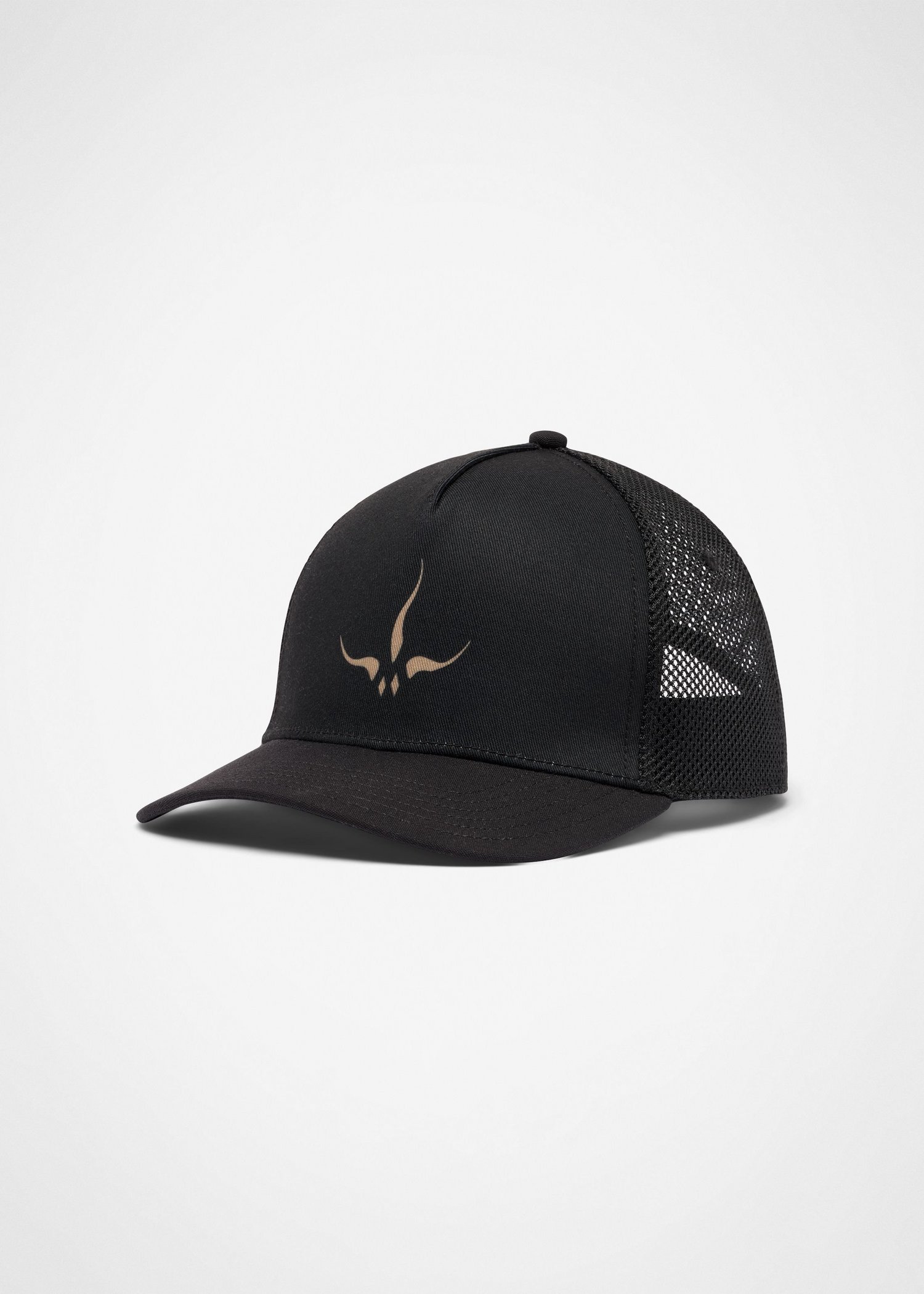 Gender Neutral prAna Roads Ahead Trucker - Black prAna Horns