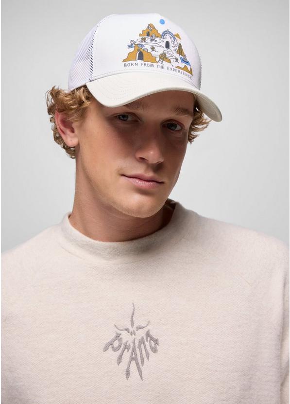 Roads Ahead Trucker, Color: Almond Wandering World, image 3