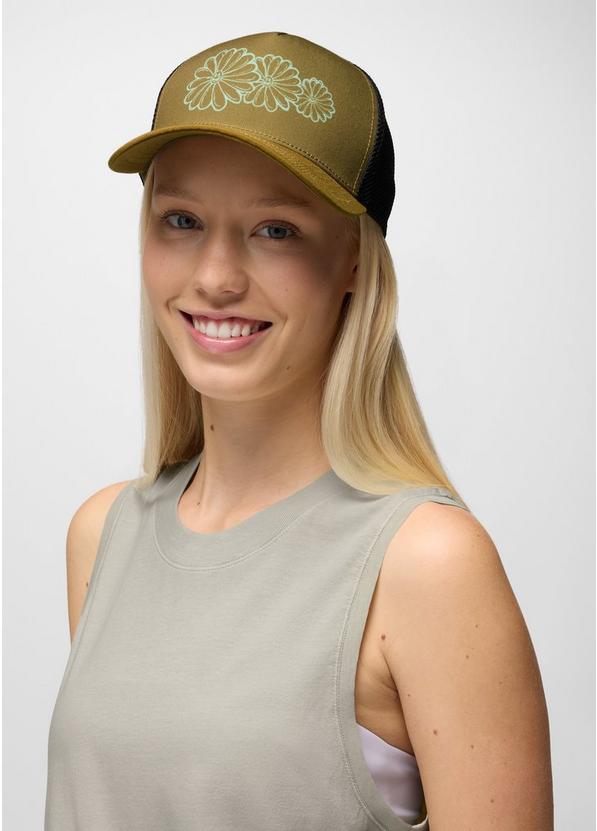 Roads Ahead Trucker, Color: Retro Olive Flipside, image 2