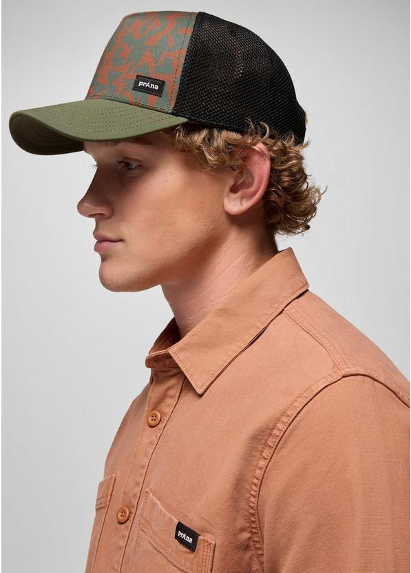 Roads Ahead Trucker, Color: Thyme Freestyle, image 5