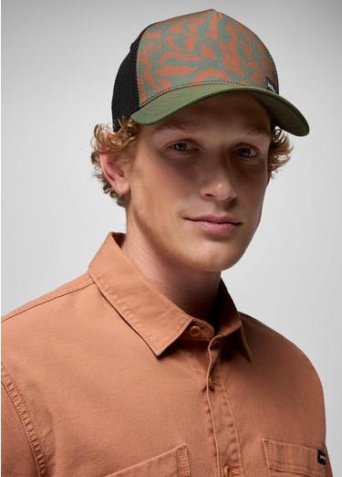 Roads Ahead Trucker, Color: Thyme Freestyle, image 2