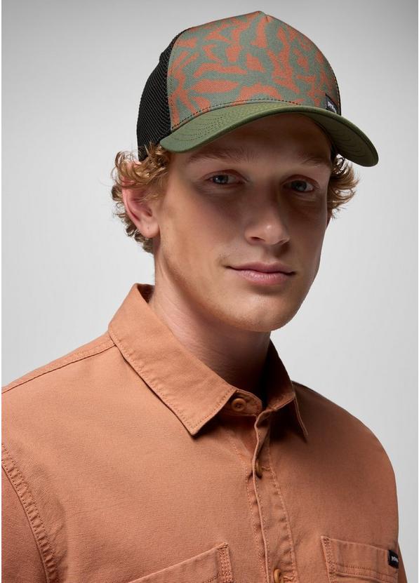 Roads Ahead Trucker, Color: Thyme Freestyle, image 3